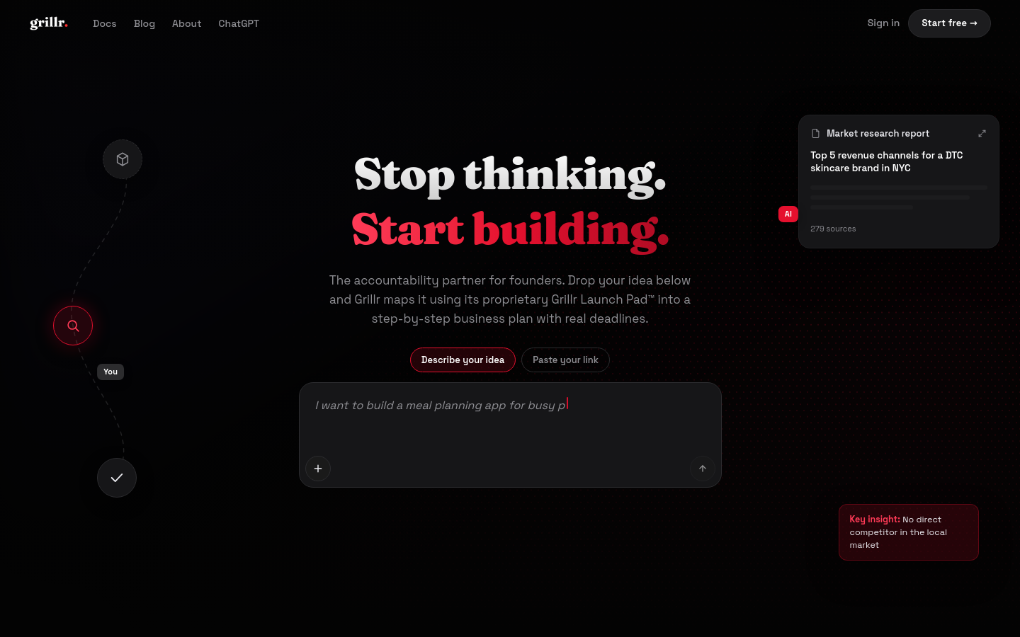 Captured Homepage / Lander
