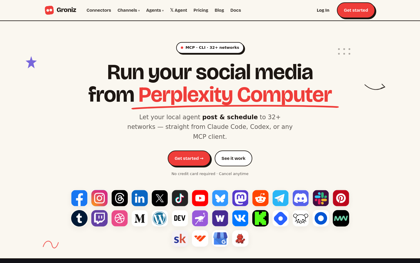 Captured Homepage / Lander