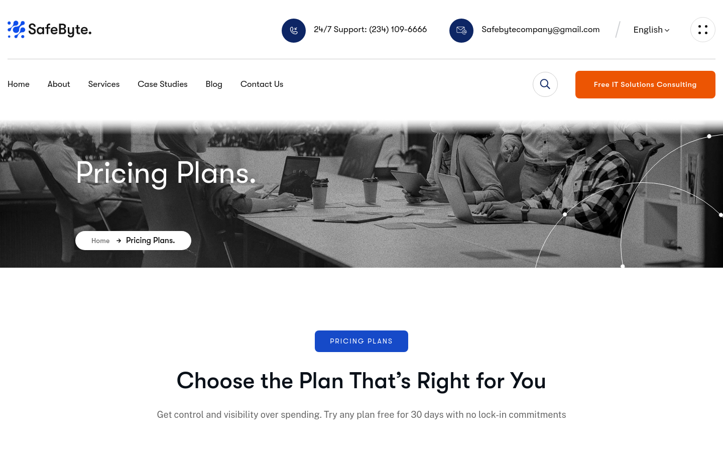 Pricing Plans