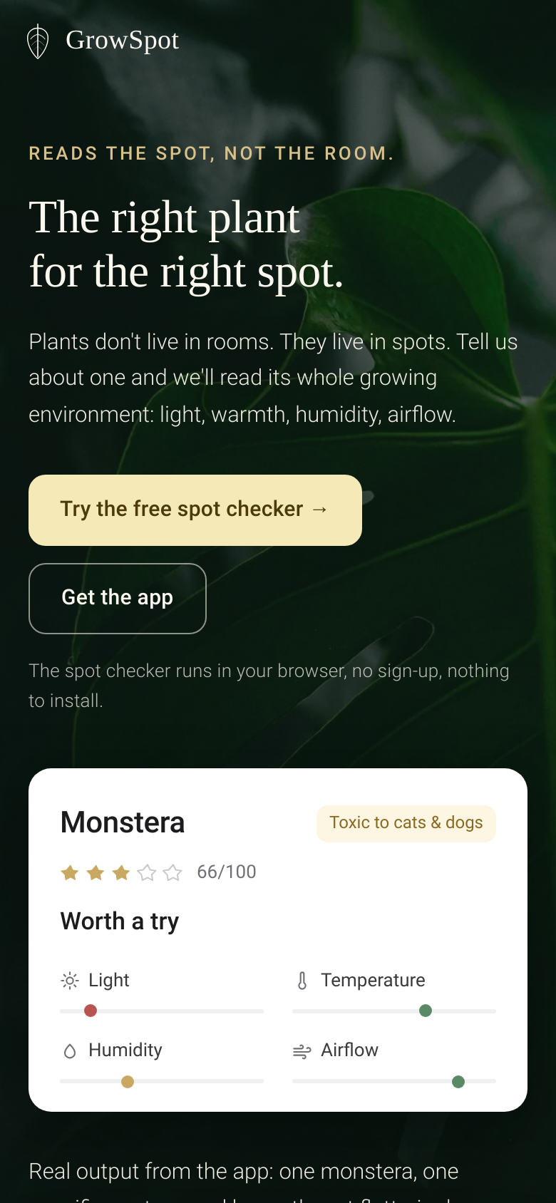Homepage / Lander