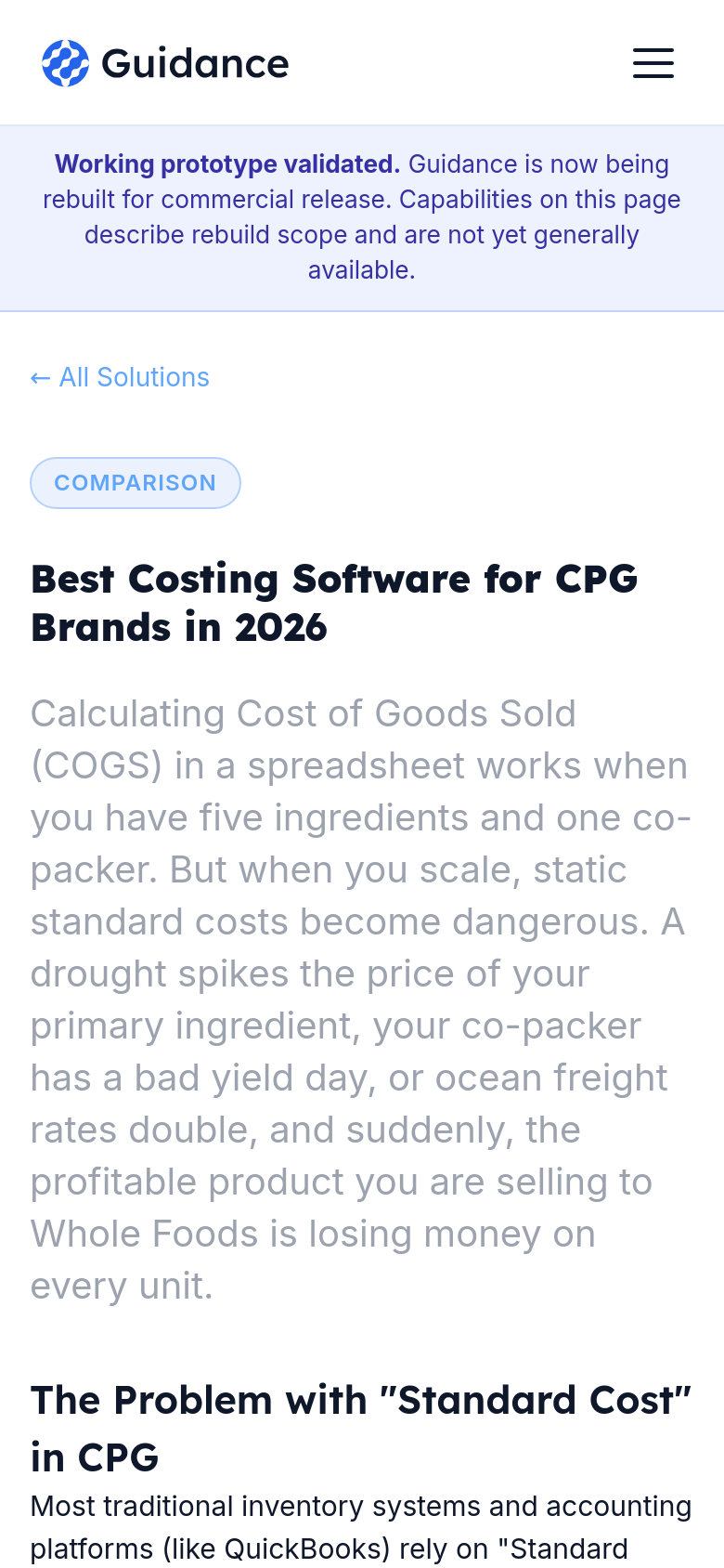 Best Costing Software Cpg Brands