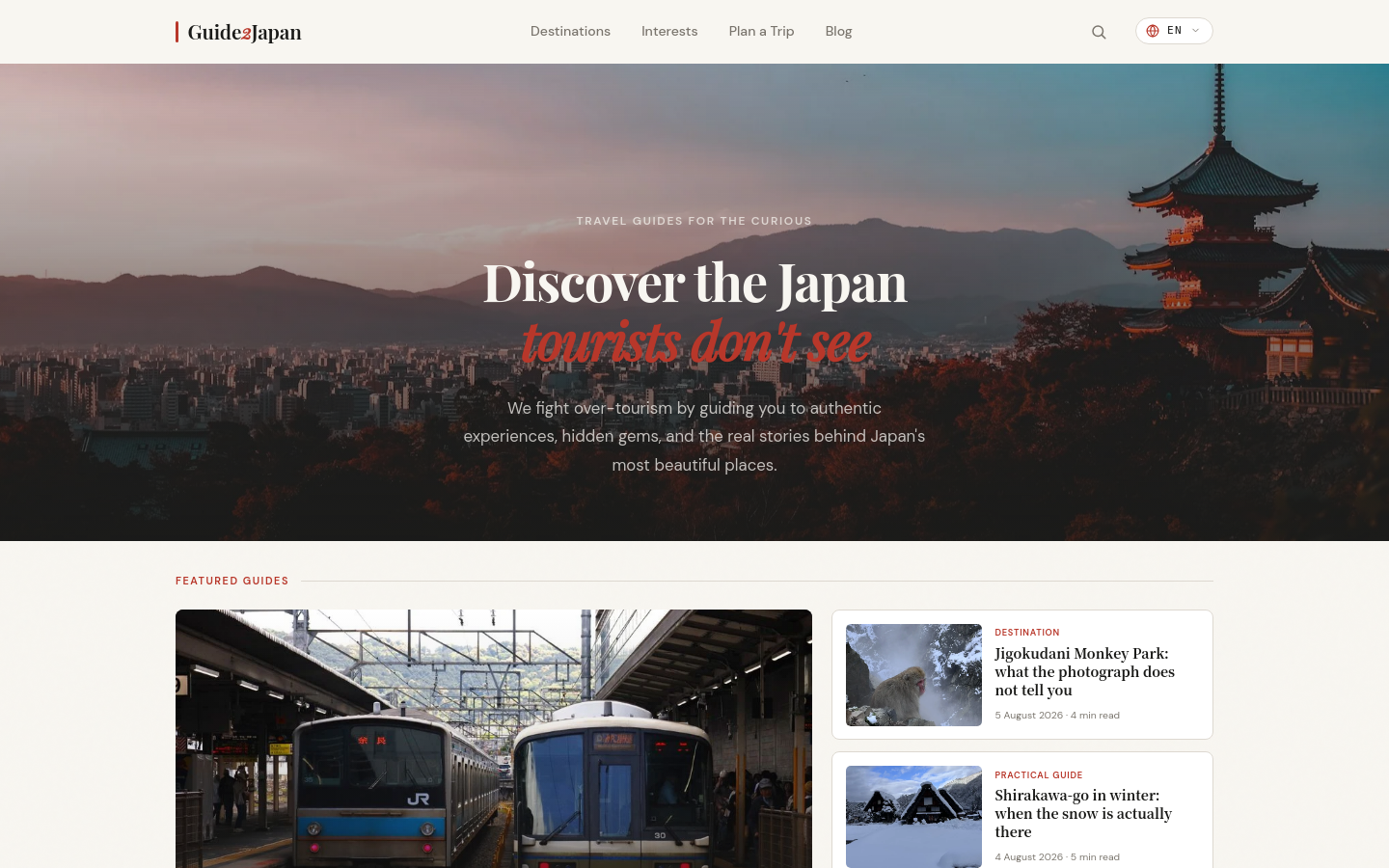 Captured Homepage / Lander