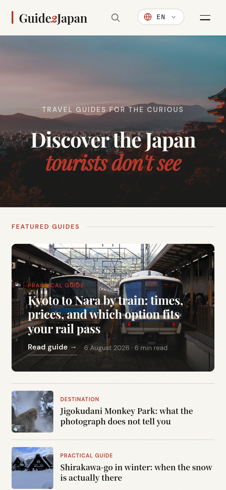 Homepage / Lander