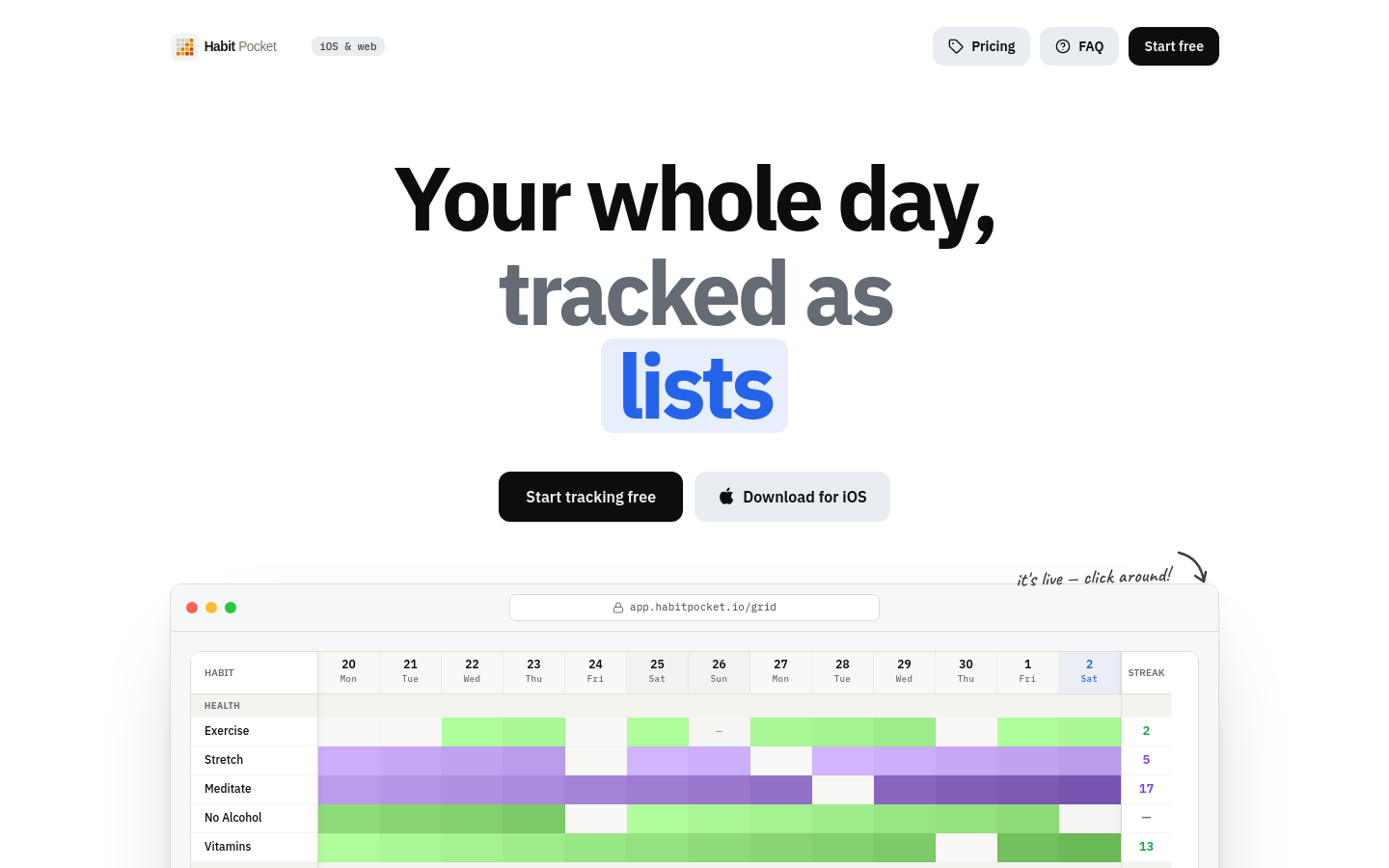 Captured Homepage / Lander