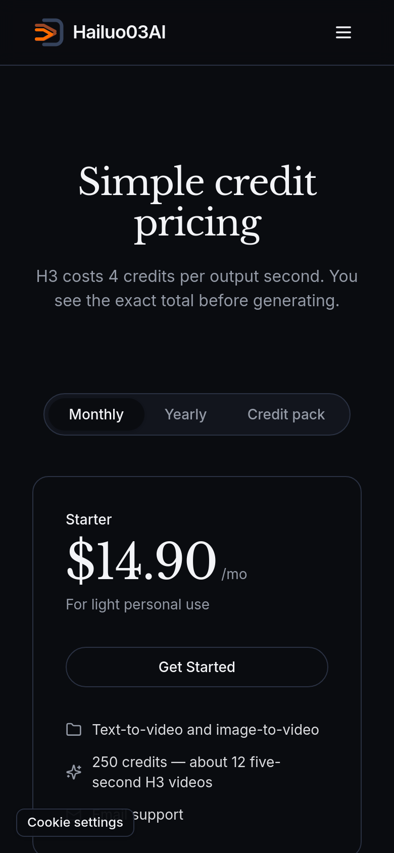 Pricing