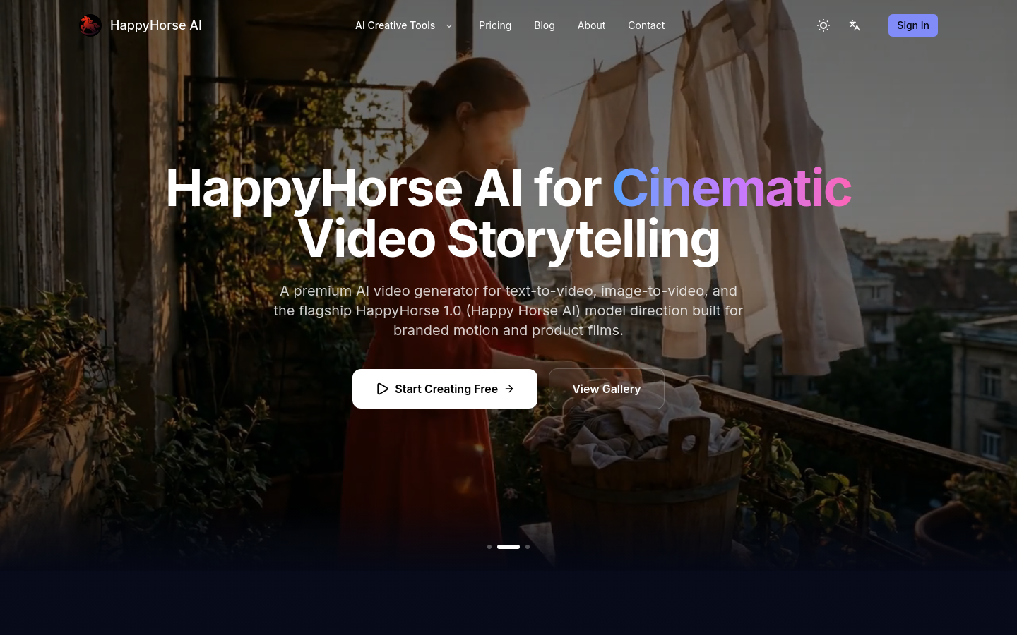 Captured Homepage / Lander