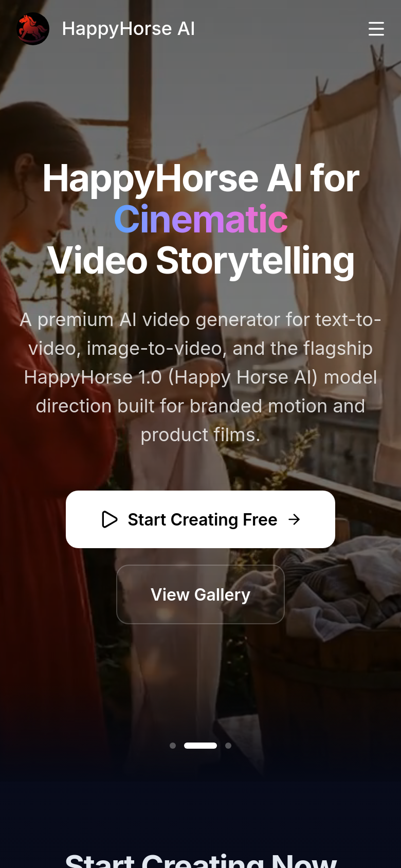 Homepage / Lander