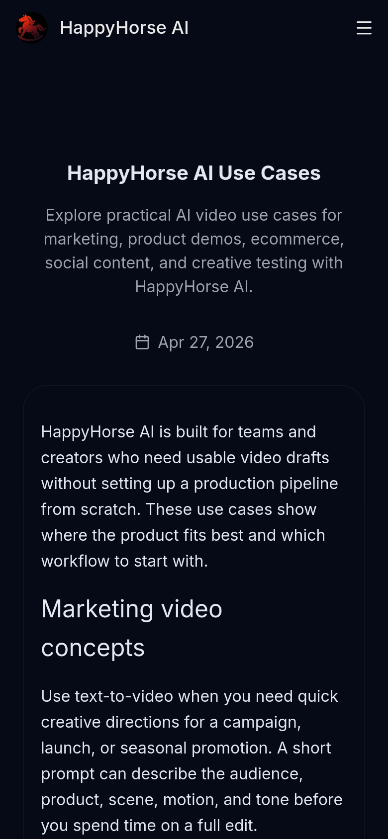 Use Cases