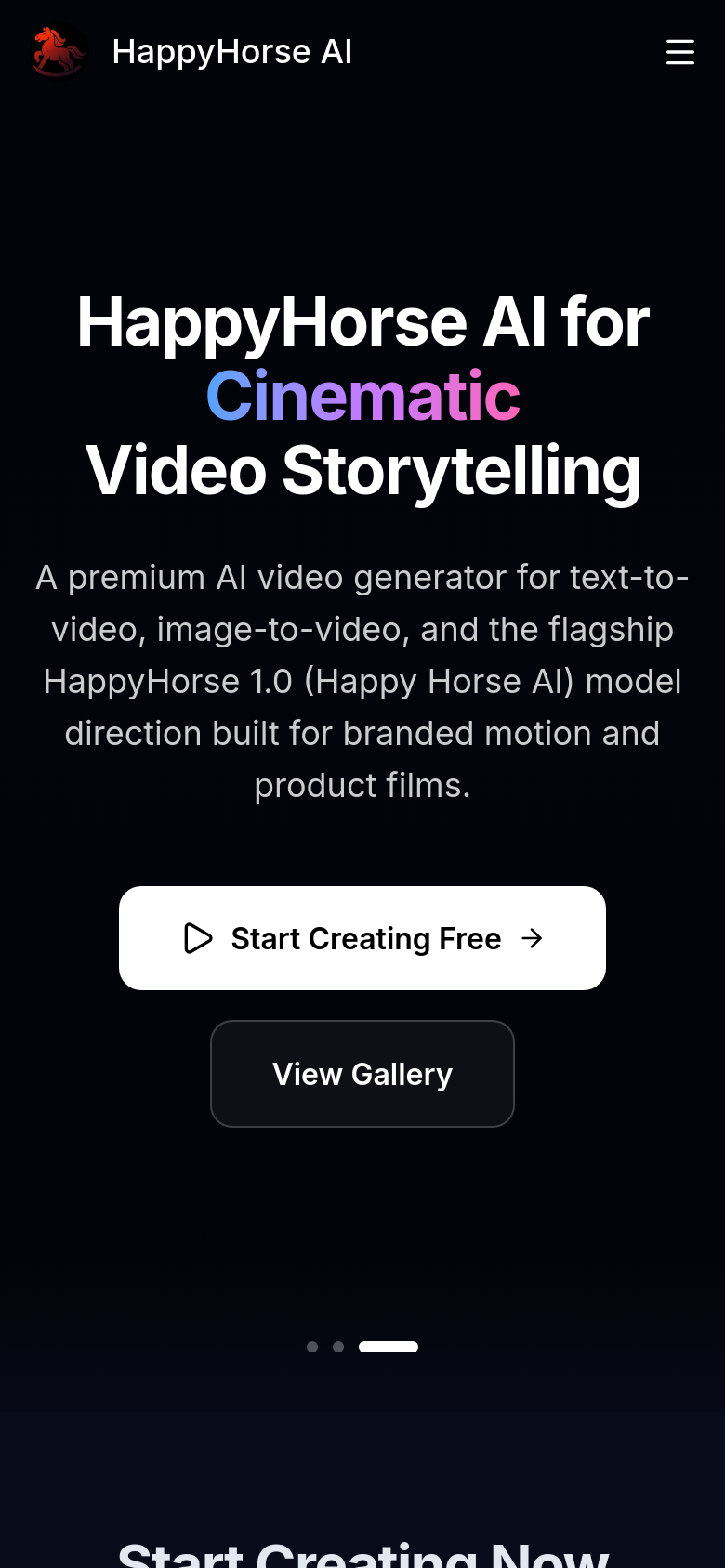 Homepage / Lander