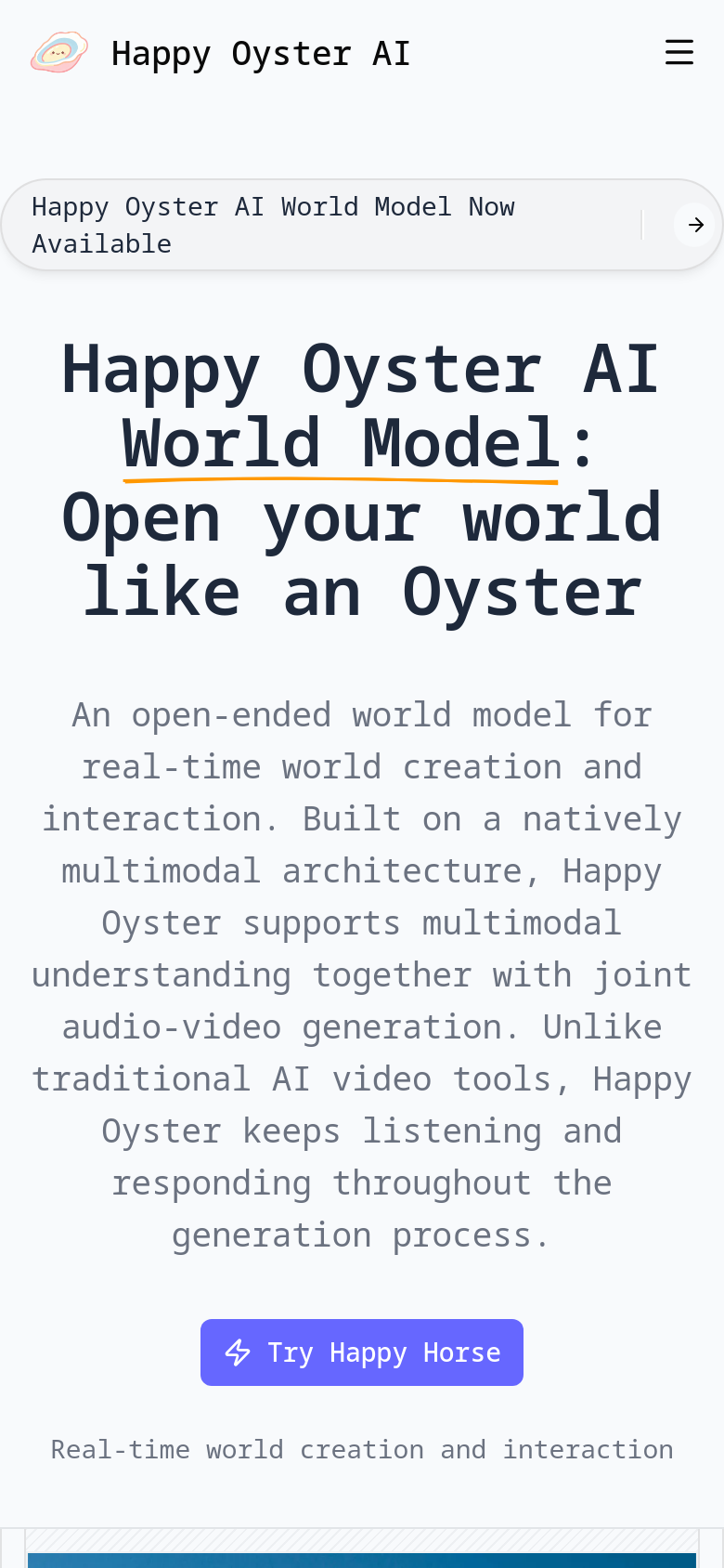 Homepage / Lander