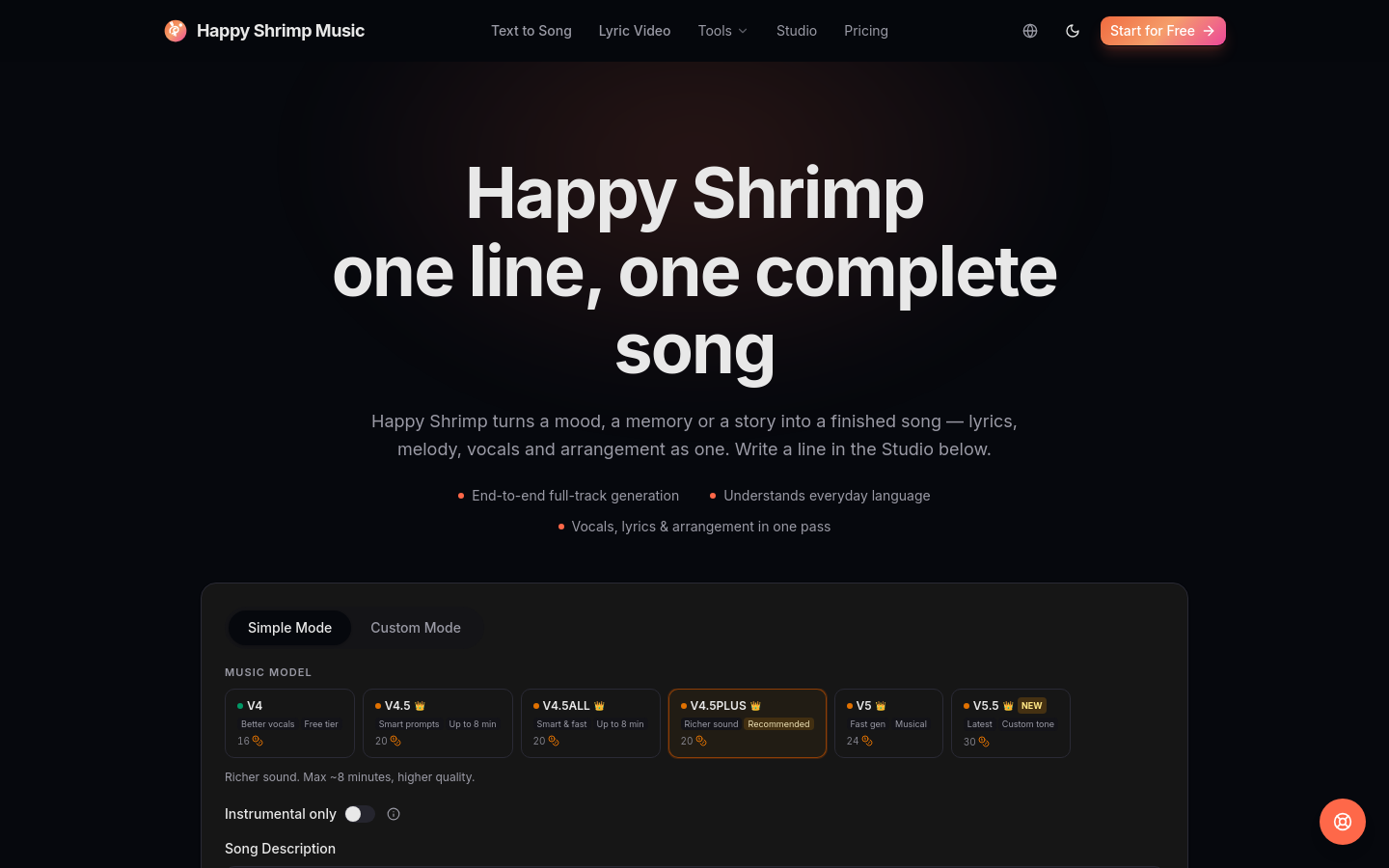 Captured Homepage / Lander
