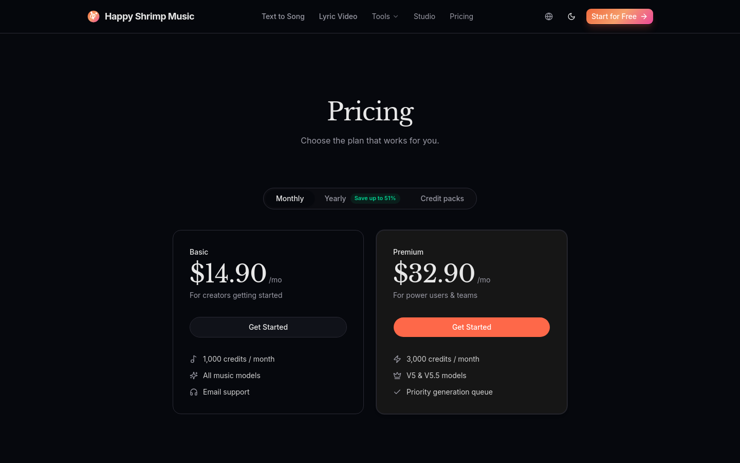 Pricing