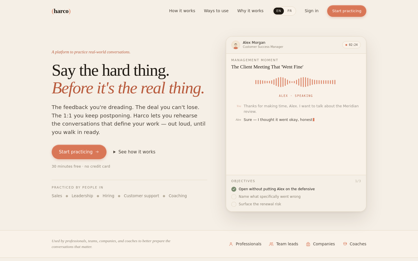 Captured Homepage / Lander