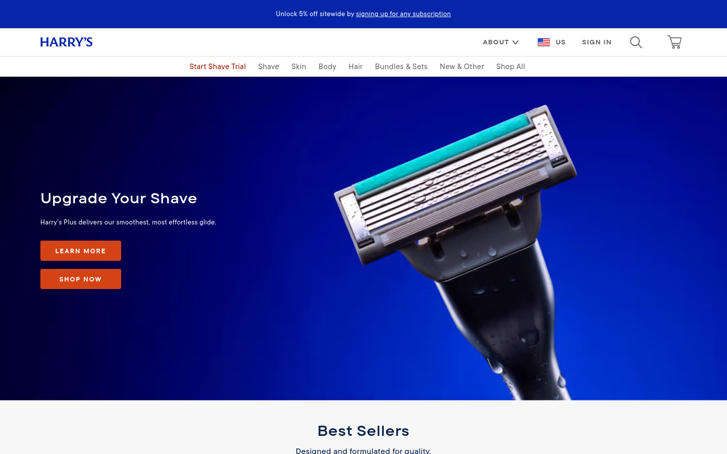 Captured Homepage / Lander