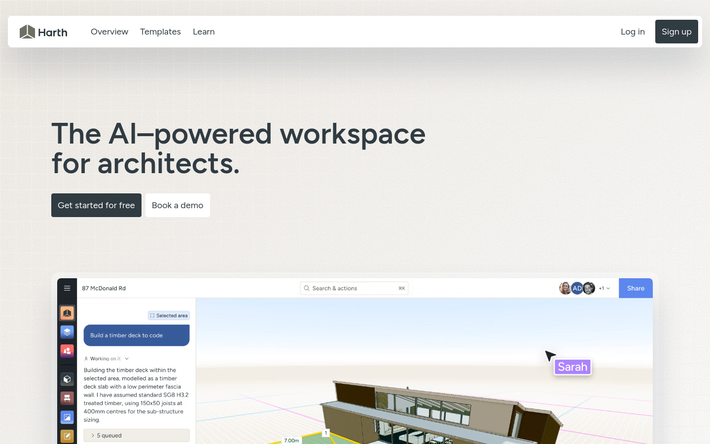 Captured Homepage / Lander
