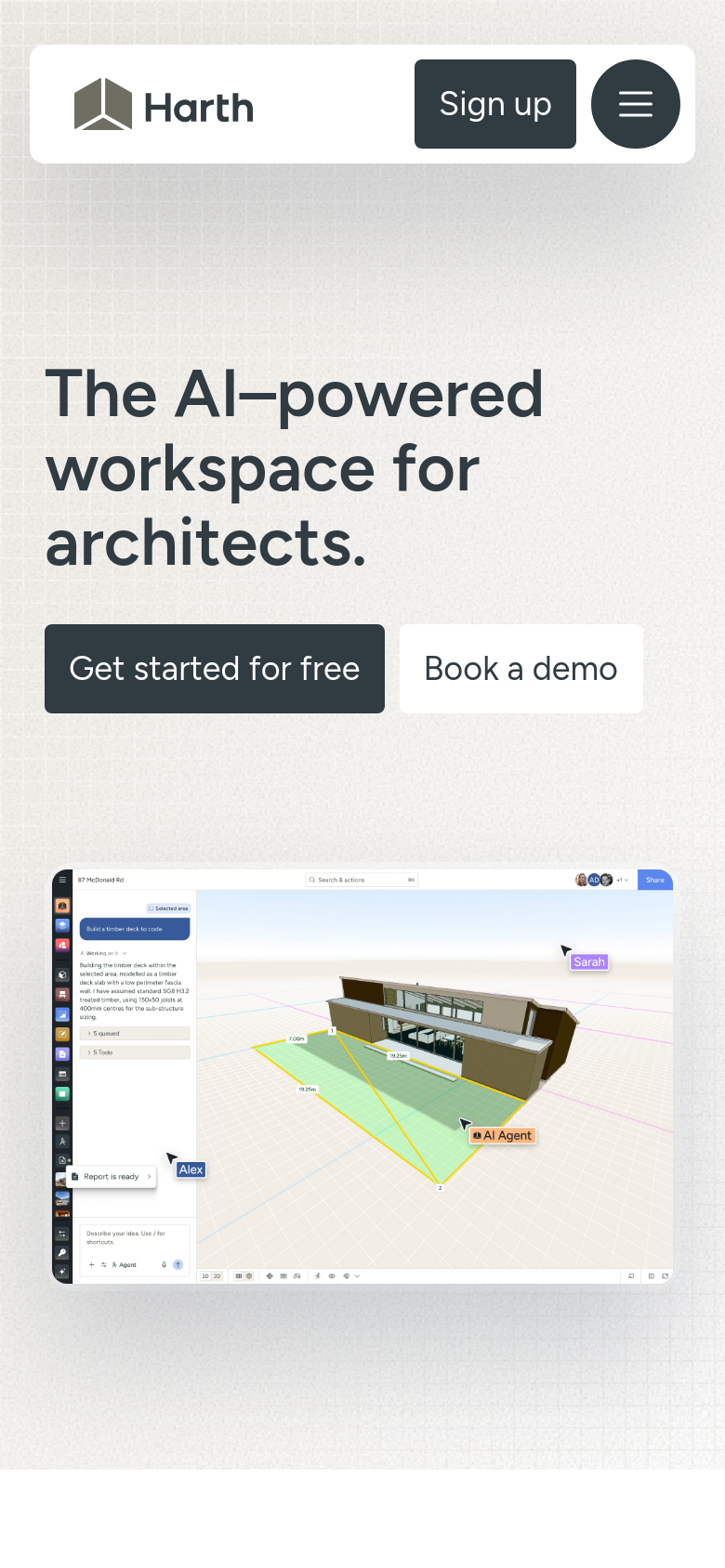 Homepage / Lander