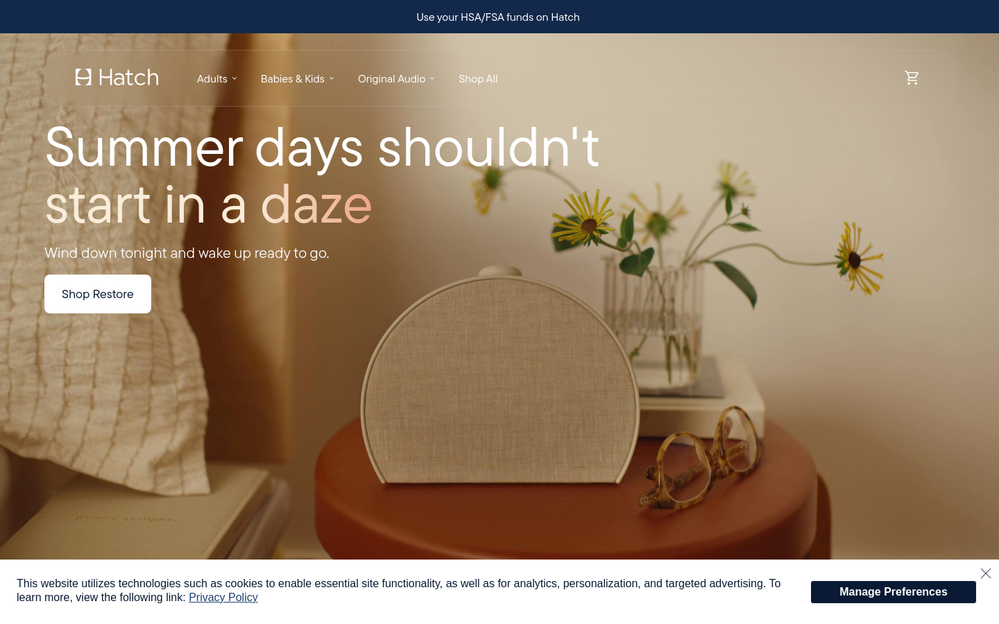 Captured Homepage / Lander