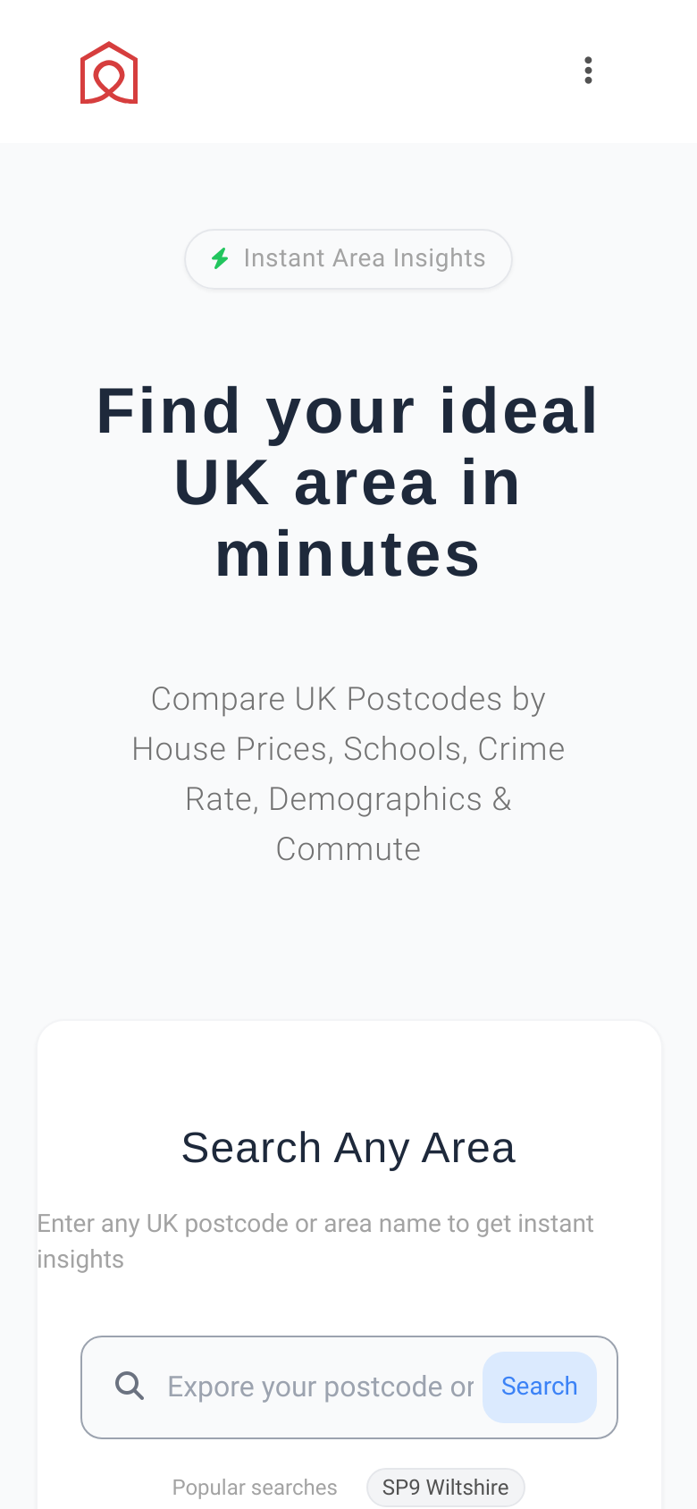 Homepage / Lander