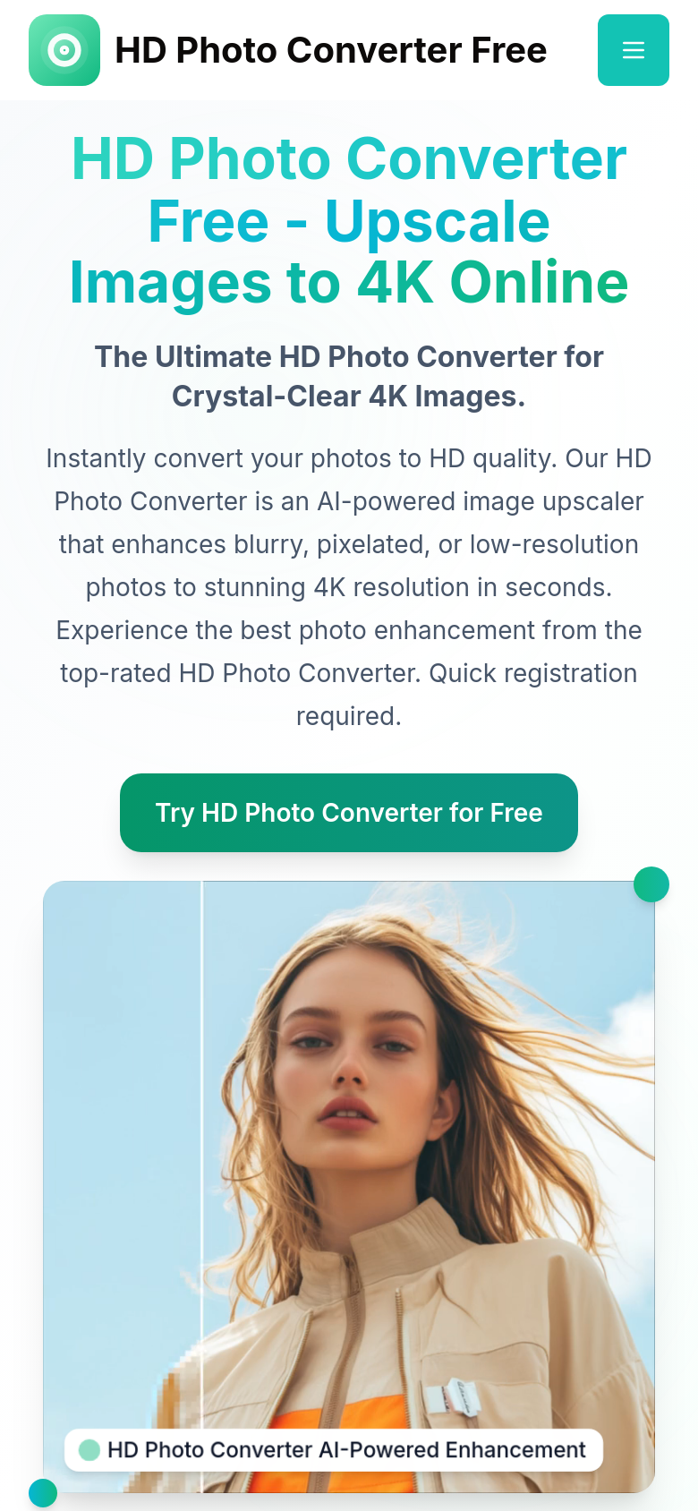 Homepage / Lander