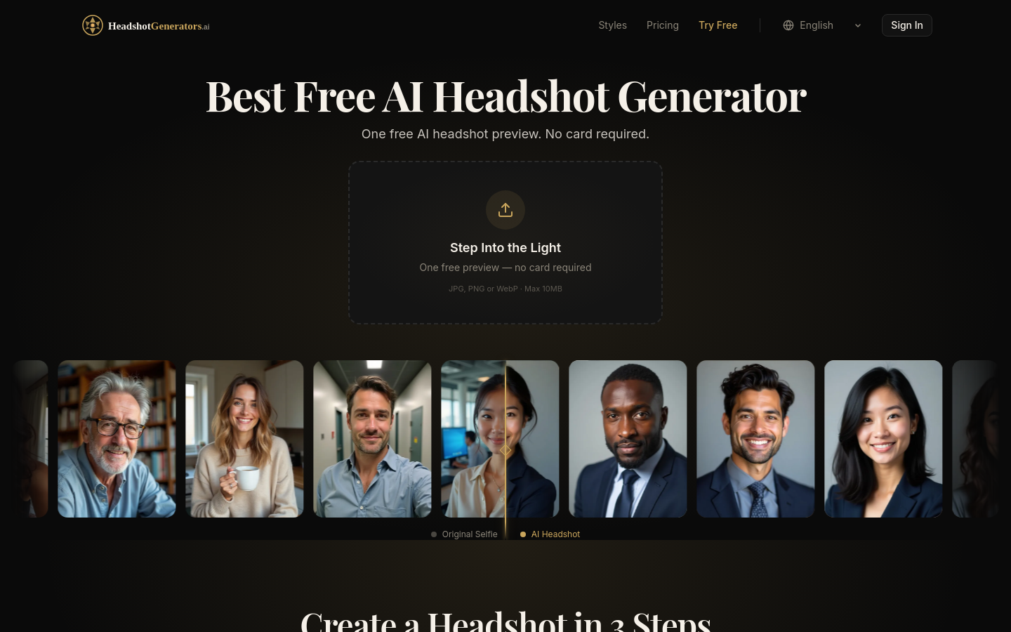 Captured Homepage / Lander