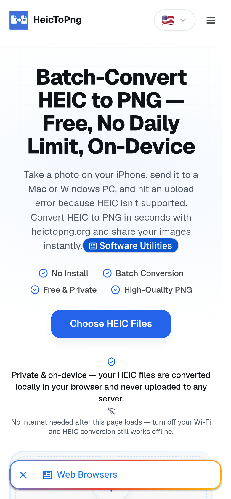 Homepage / Lander