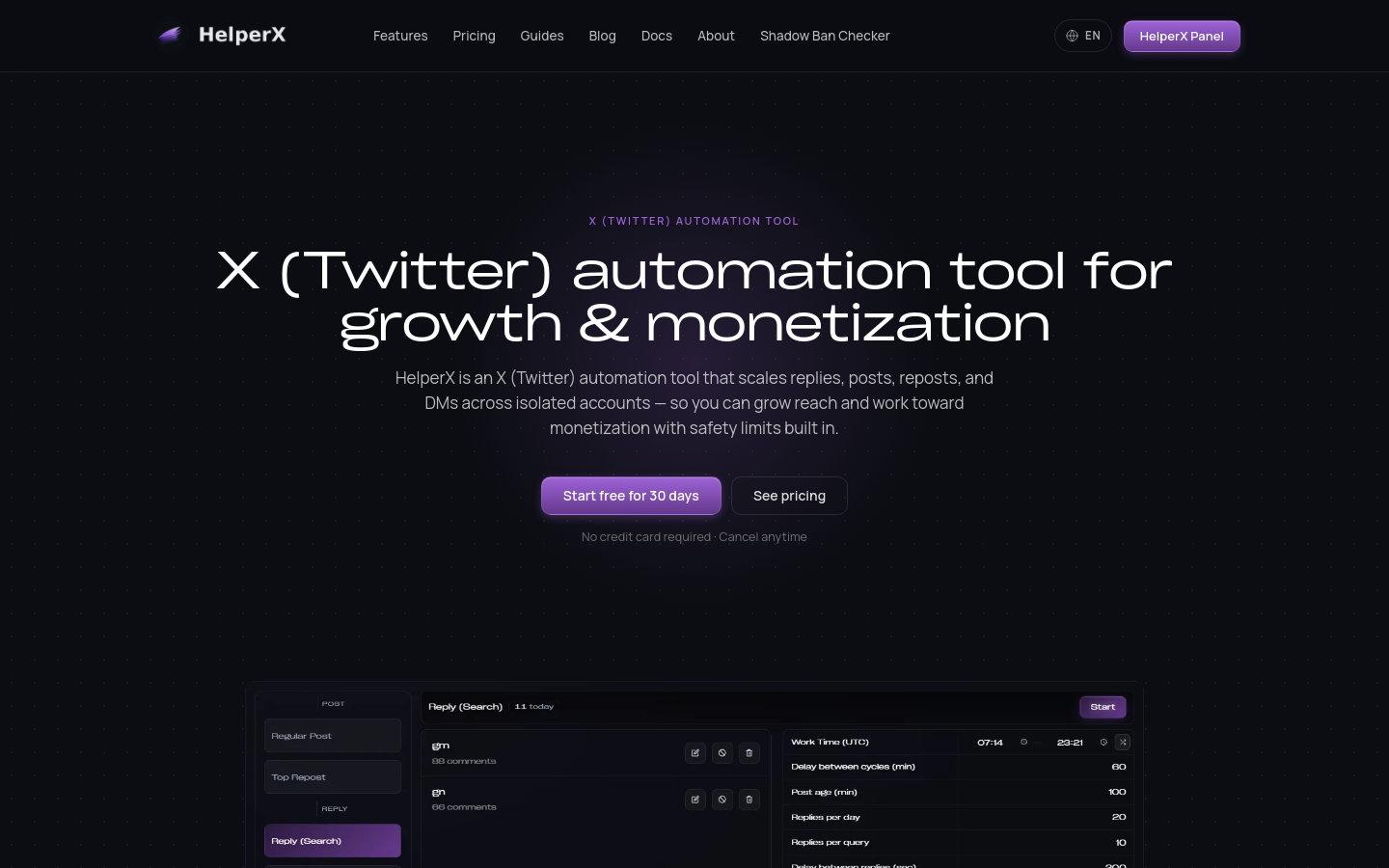 Captured Homepage / Lander