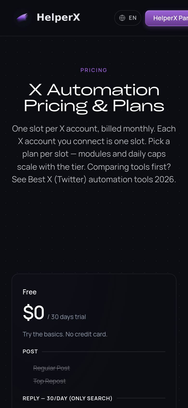Pricing