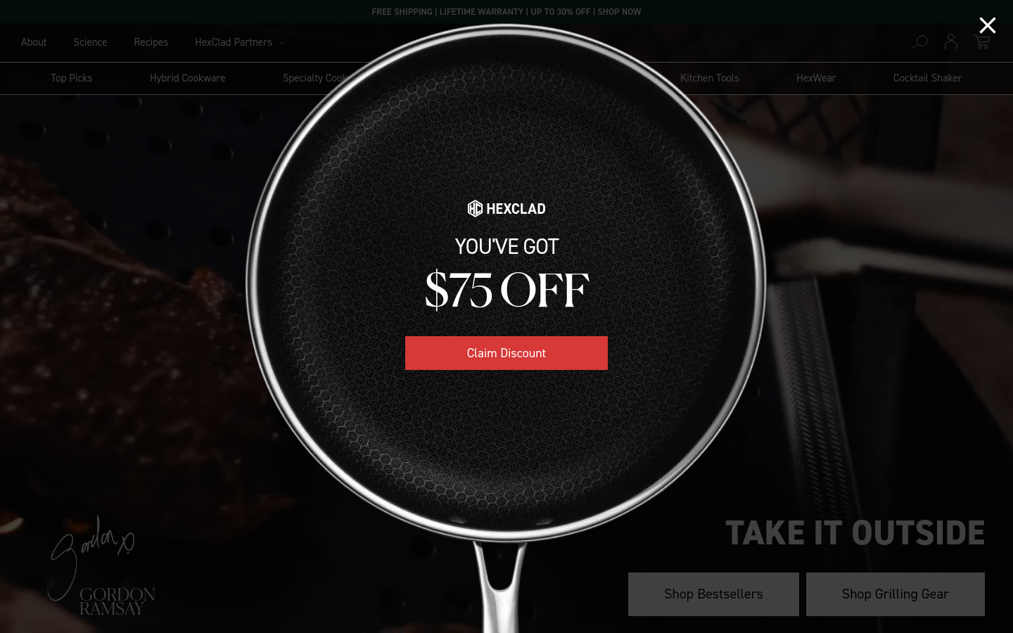 hexclad.com section