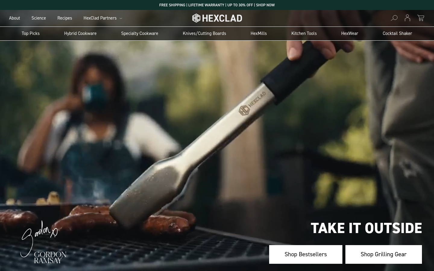 Captured Homepage / Lander