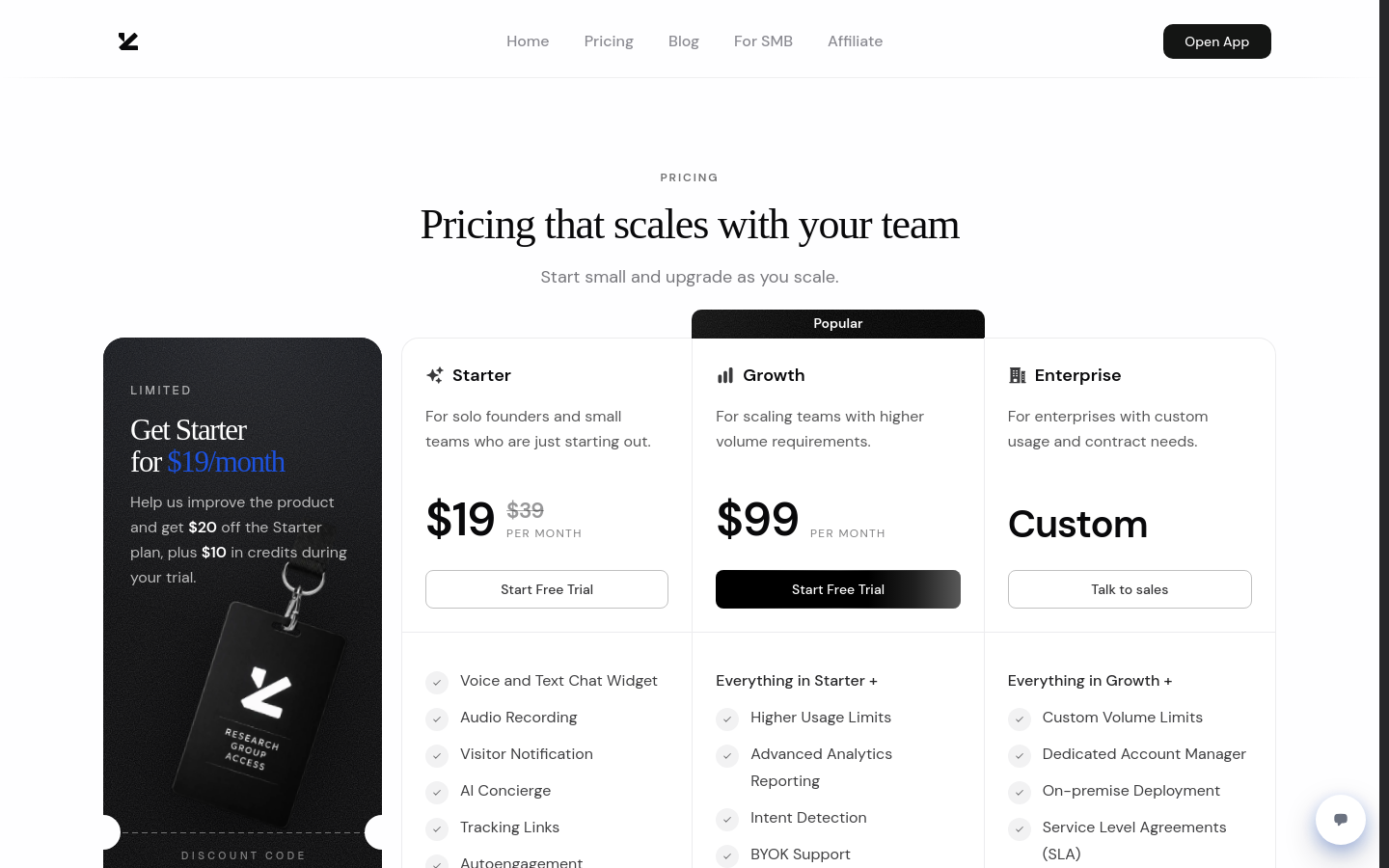 Pricing