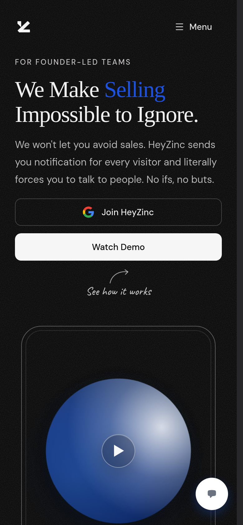 Homepage / Lander