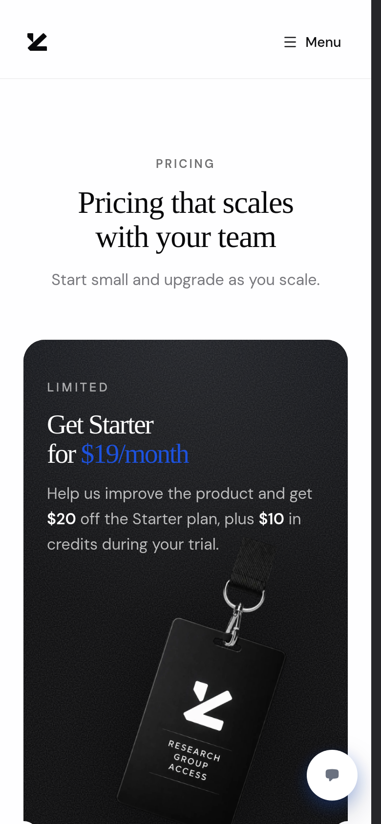 Pricing