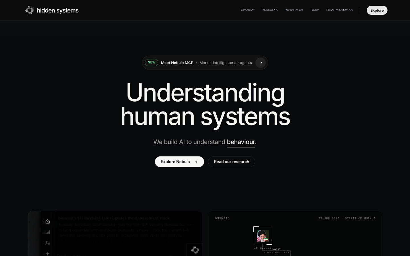 Captured Homepage / Lander
