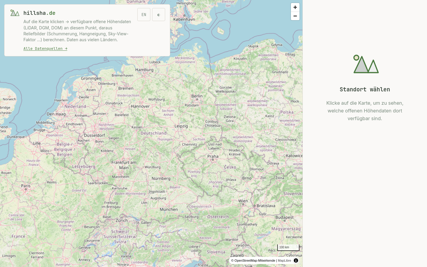 Above-the-fold capture of hillsha.de