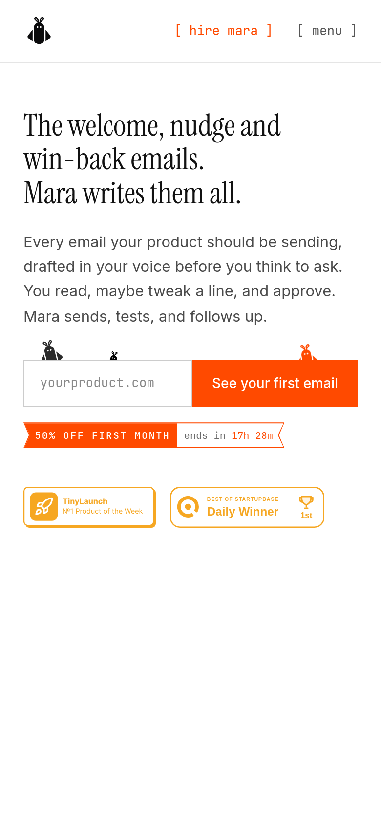 Homepage / Lander