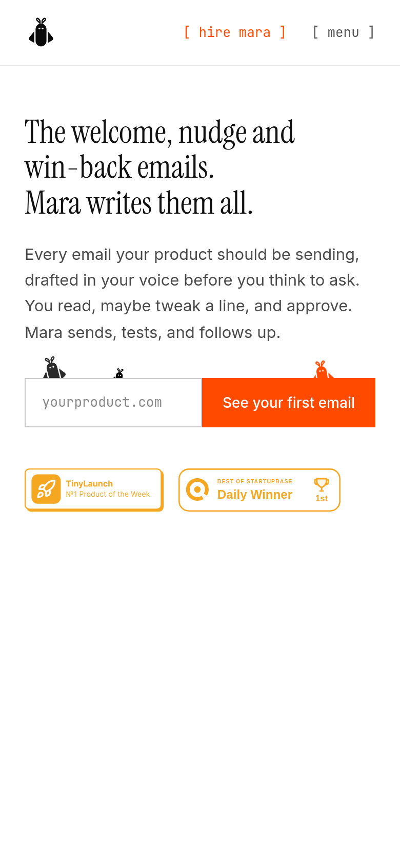Homepage / Lander