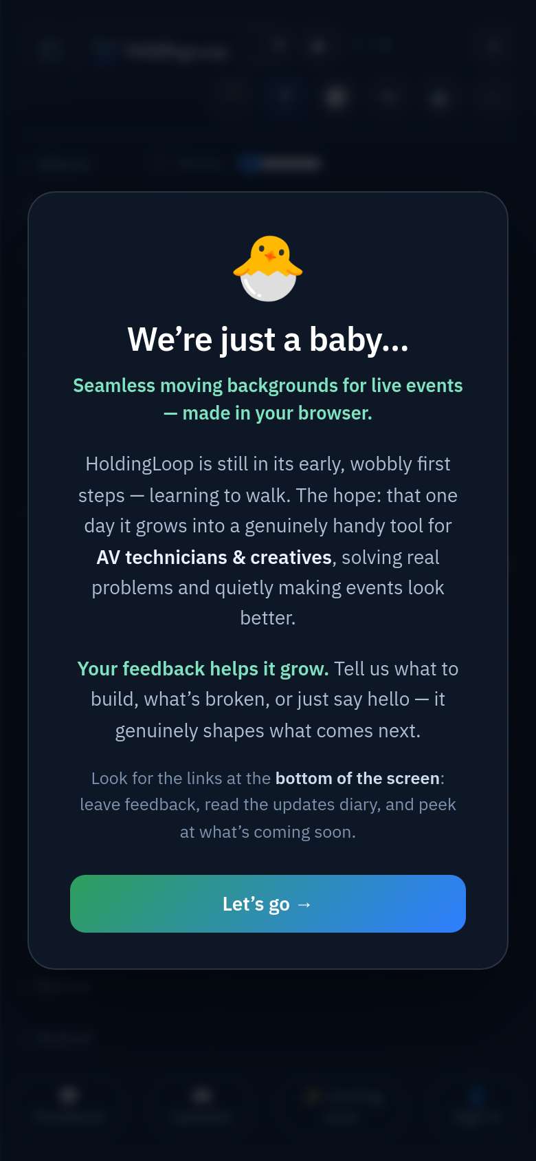 Homepage / Lander