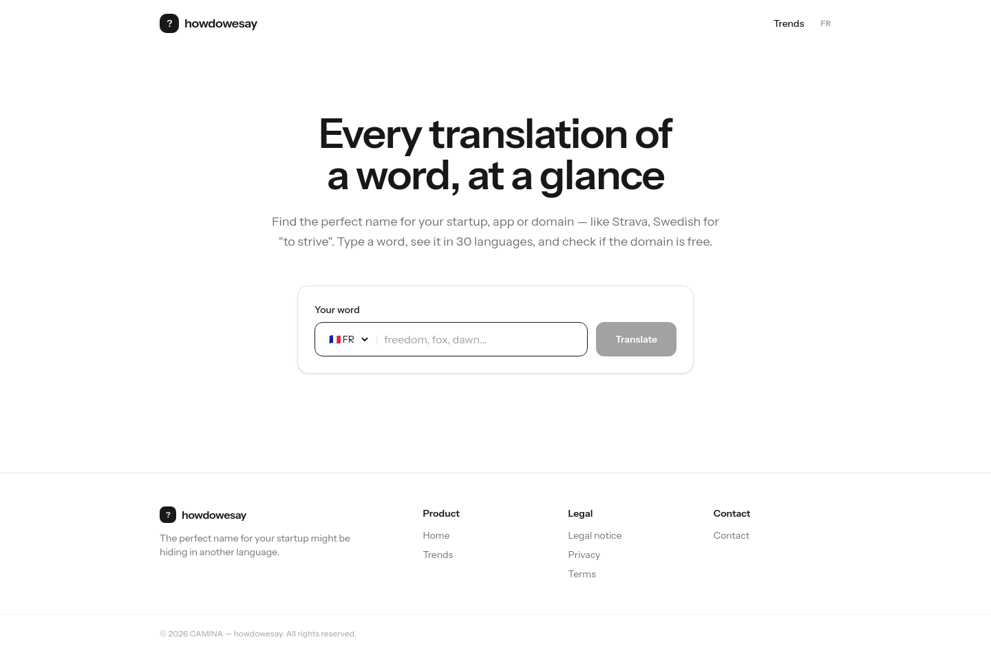 howdowesay.com — 