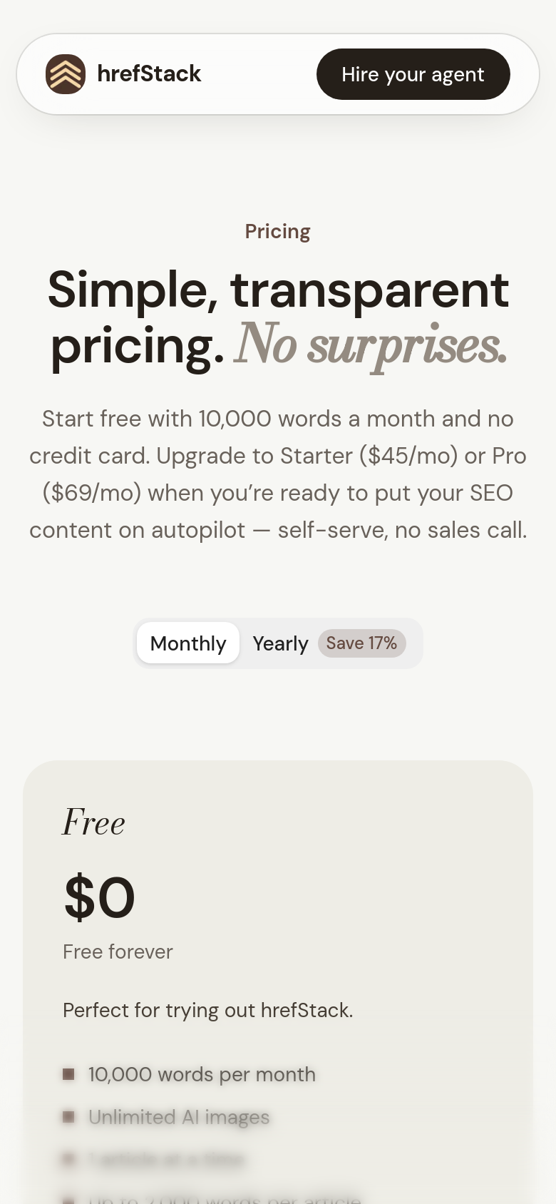 Pricing