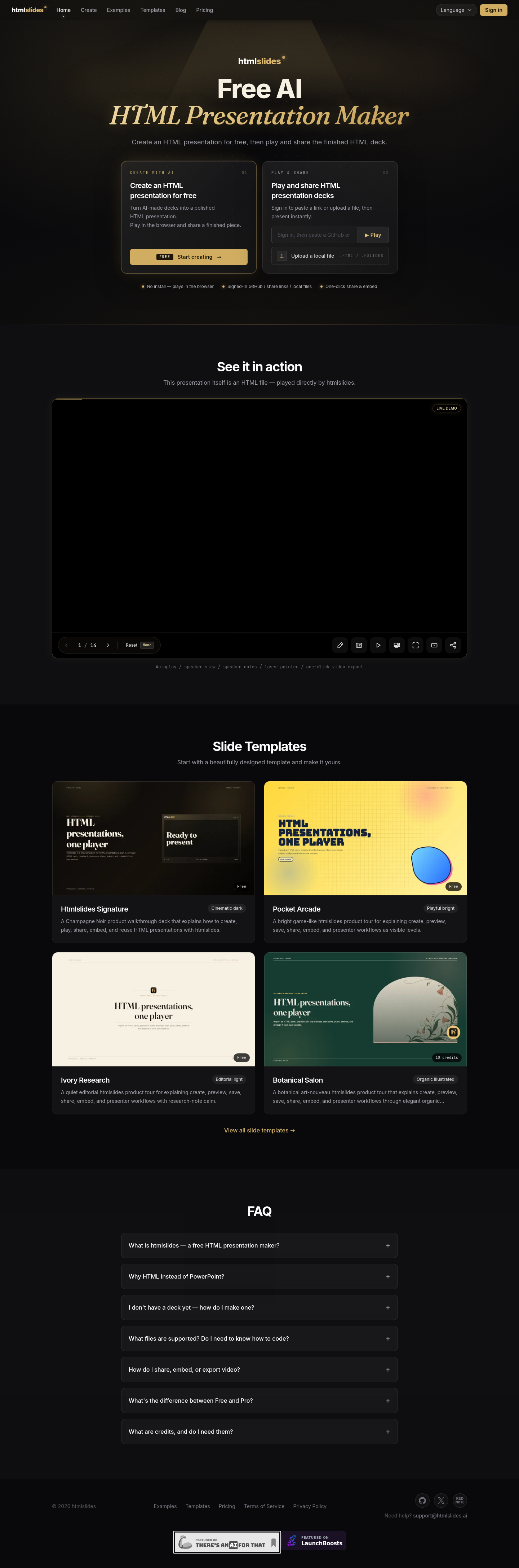 htmlslides.ai — 
