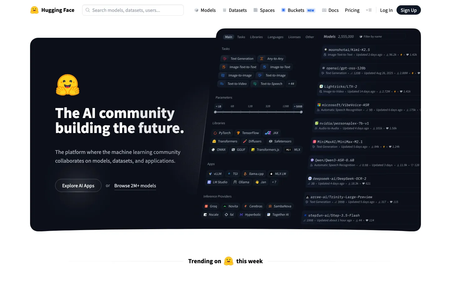 Captured Homepage / Lander