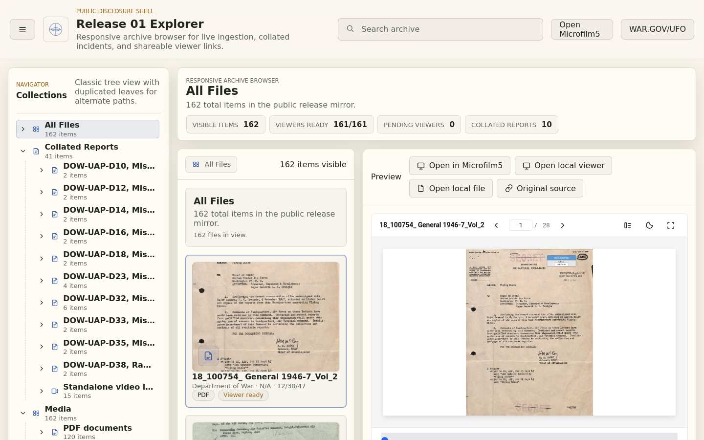 Captured Homepage / Lander