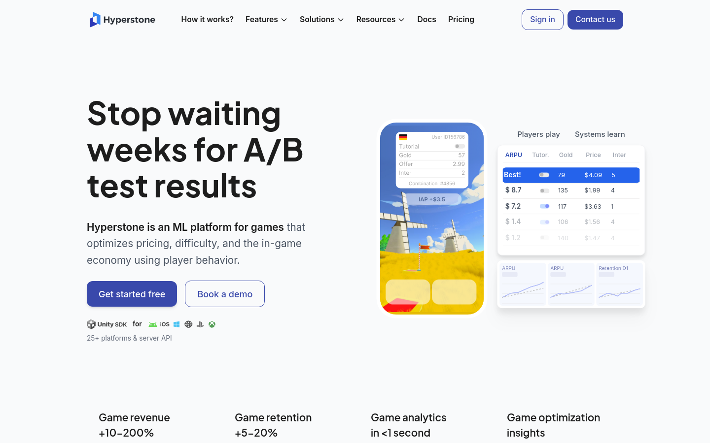 Captured Homepage / Lander