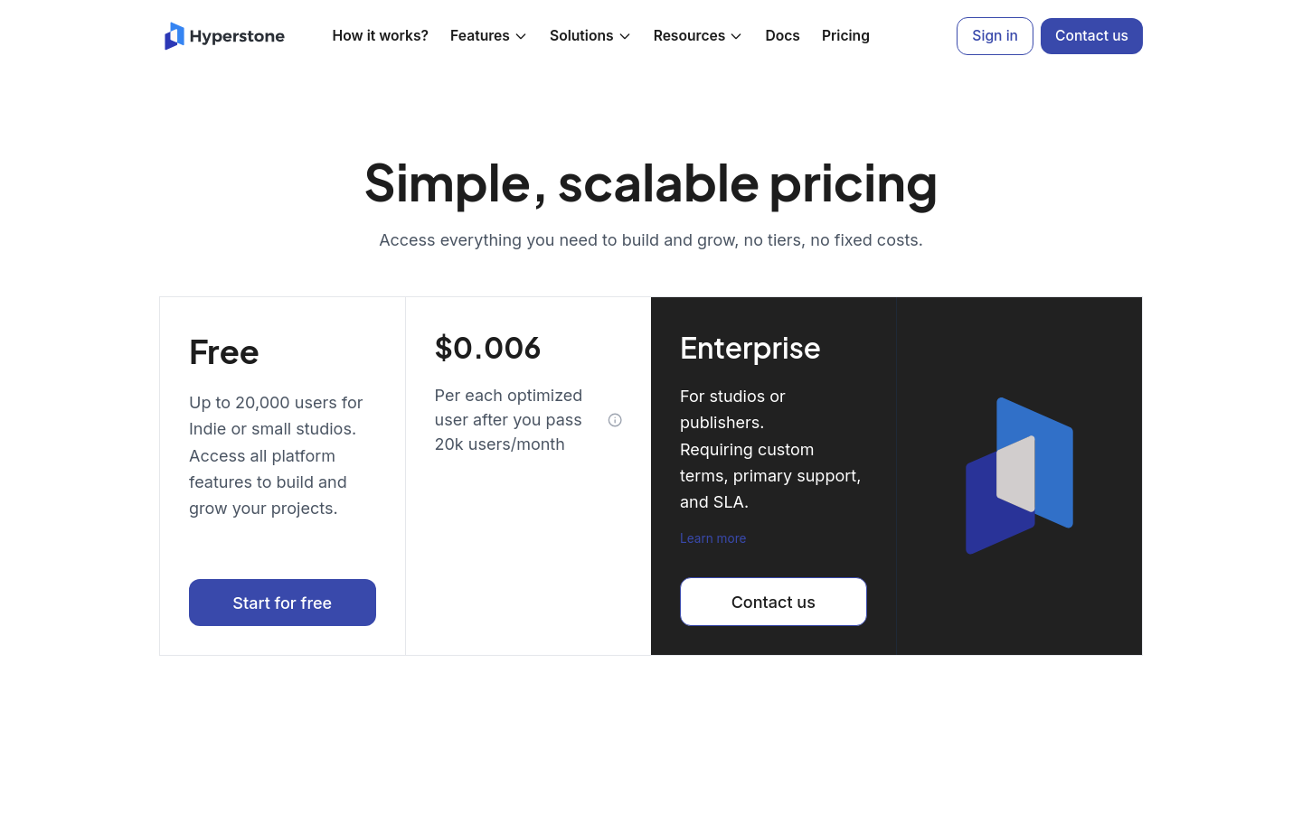 Pricing
