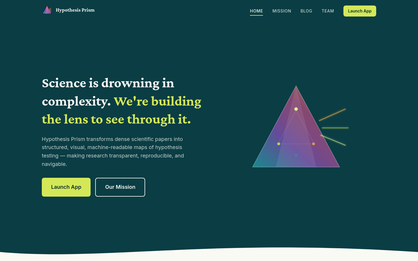 Captured Homepage / Lander