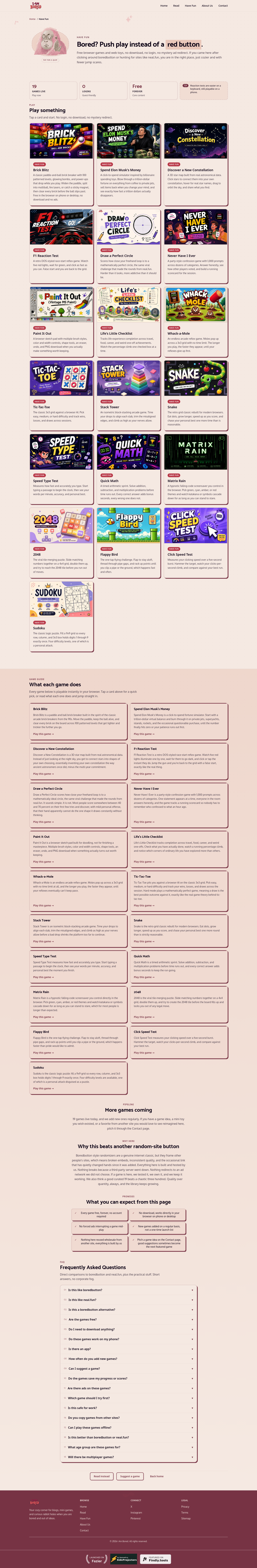 iambored.blog — The Trust Wall