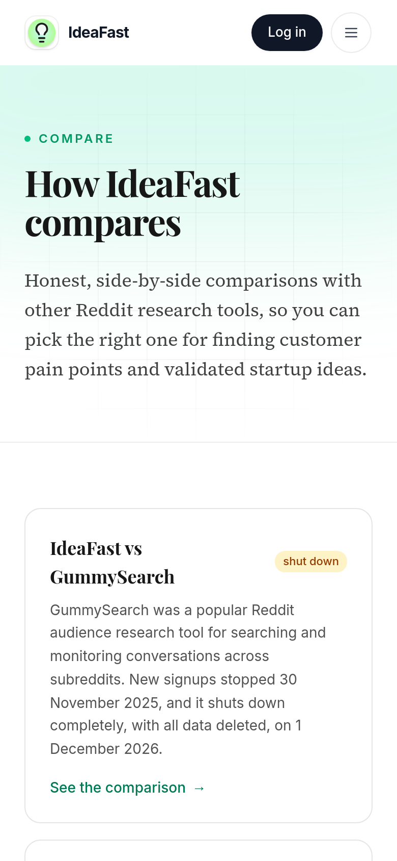 Compare