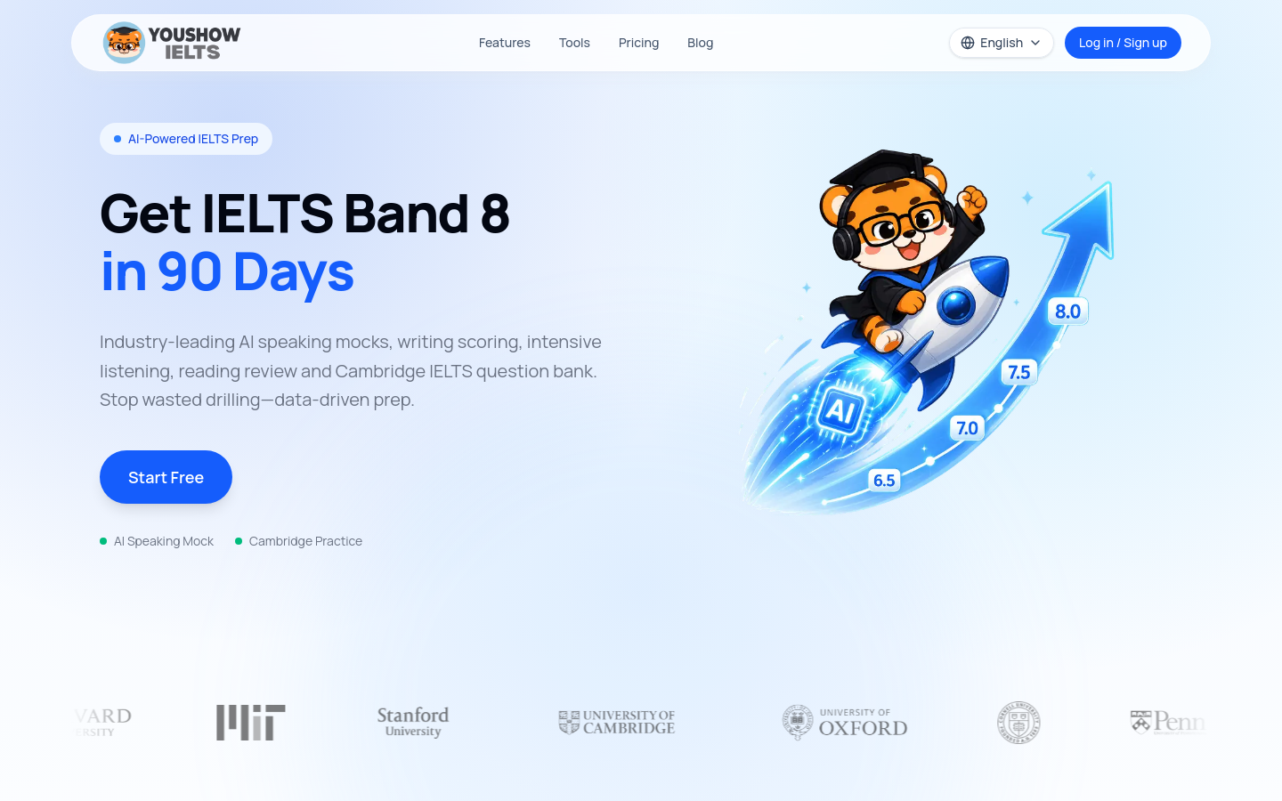 Captured Homepage / Lander