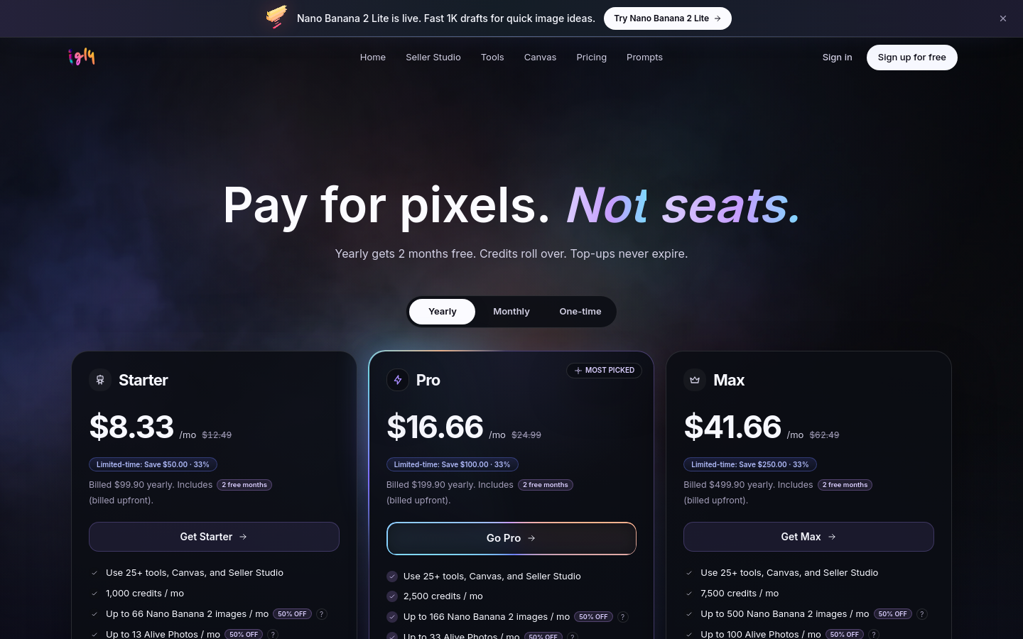 Pricing