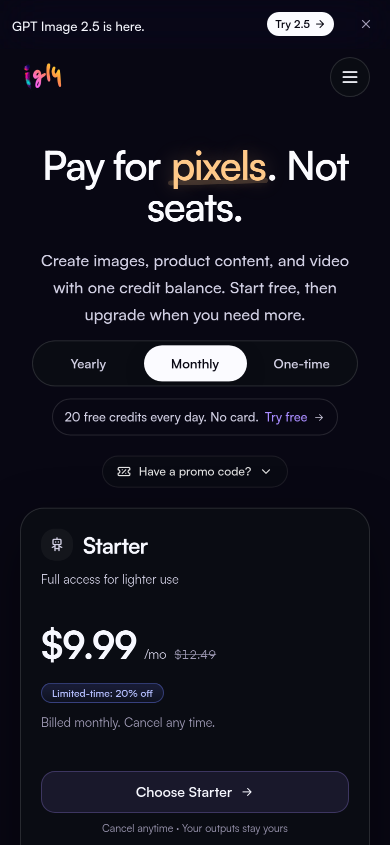 Pricing